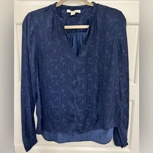 Chelsea & Violet Women’s Blouse Shirt, Blue, small